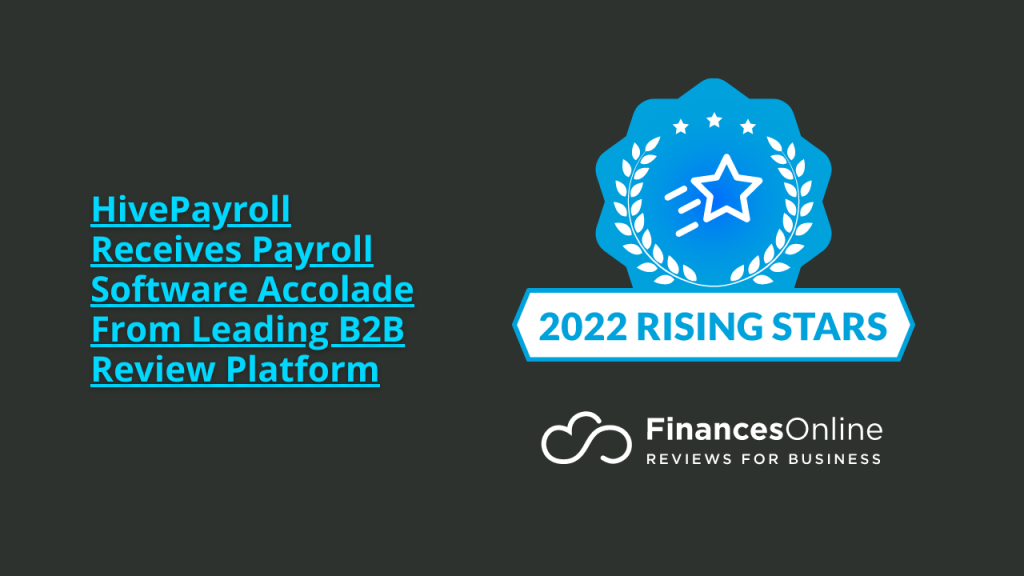Payroll Software Accolade From Leading B2B Review Platform