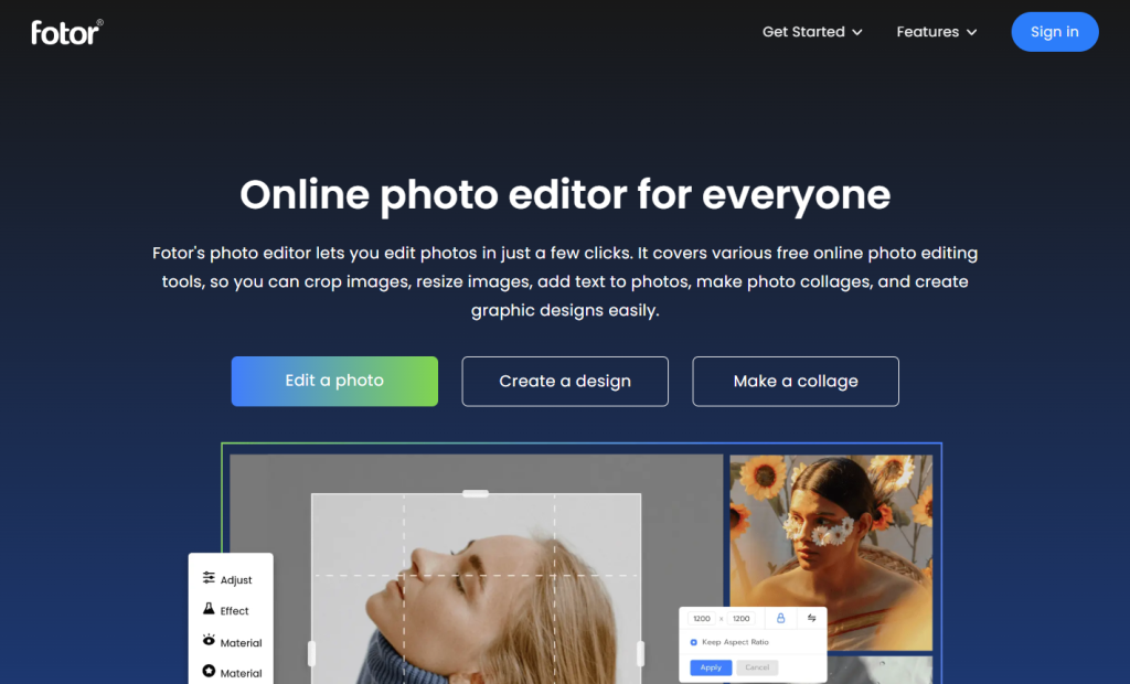 Fotor Photo Editor