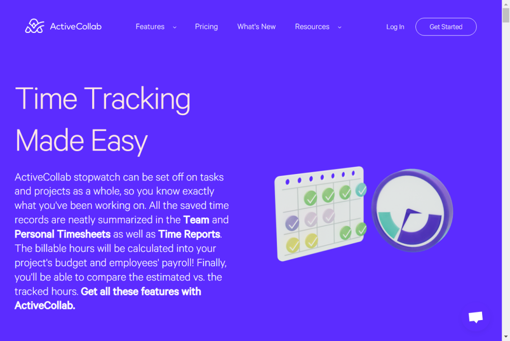 Time Tracking Made Easy ActiveCollab