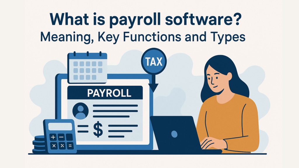 What is payroll software? Meaning, Key Functions and Types
