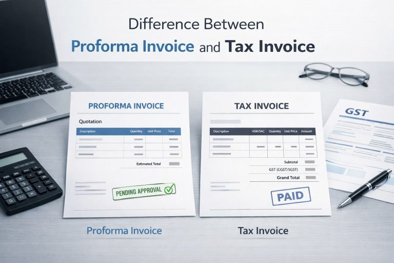 Difference Between Proforma Invoice and Tax Invoice 2026